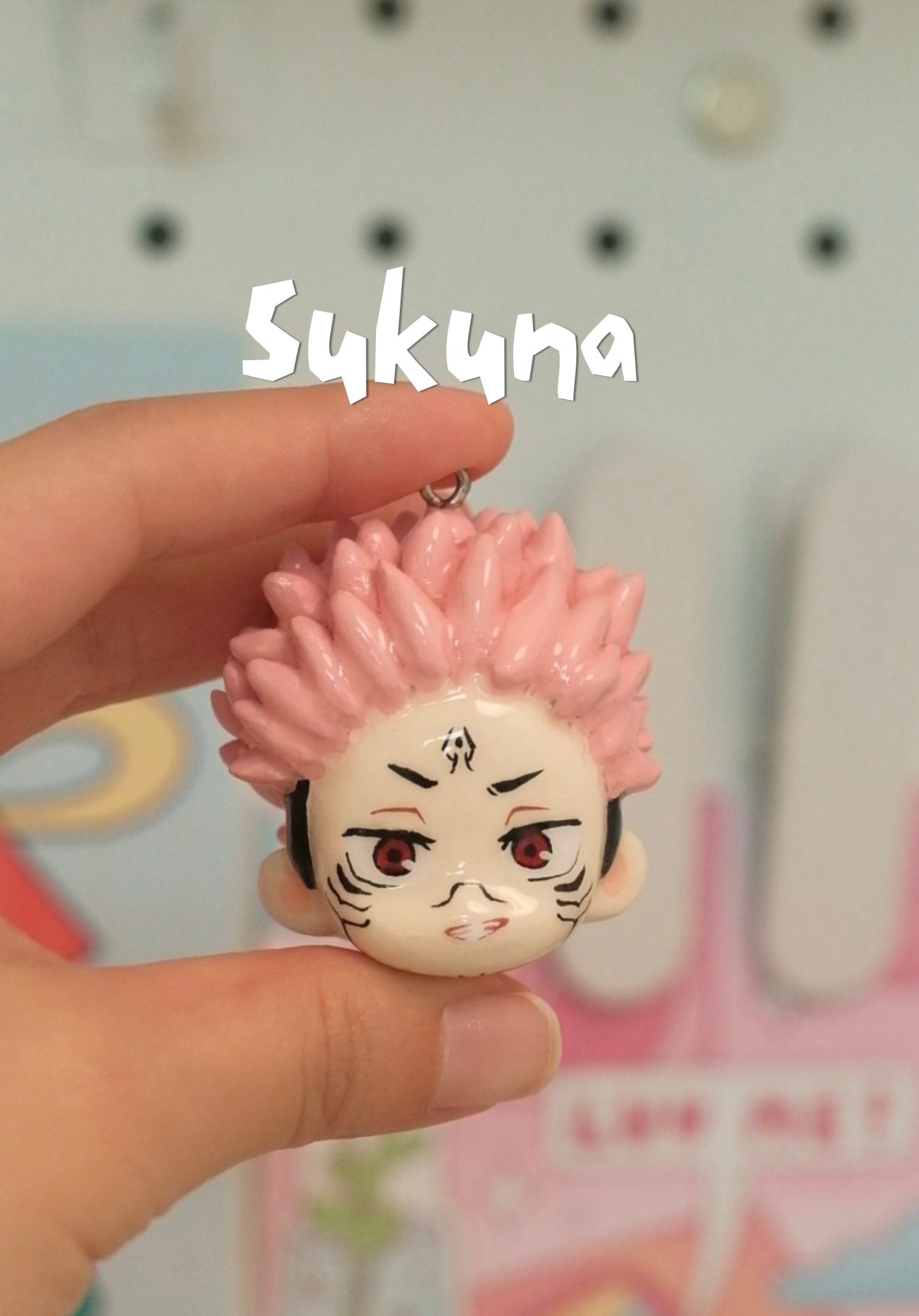 Jujutsu Kaisen Clay Keychain view 3