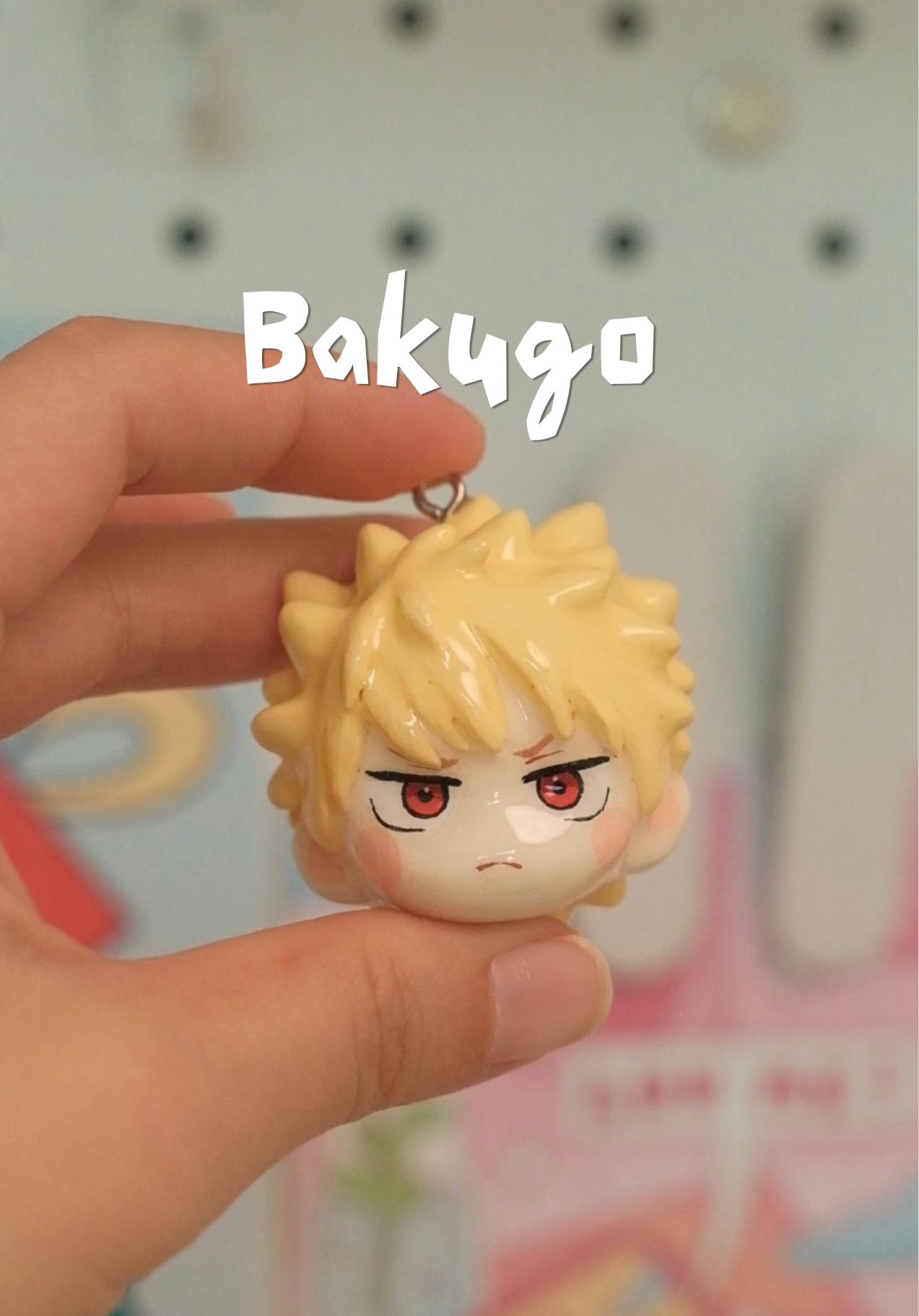 My Hero Academia Clay Keychain view 2