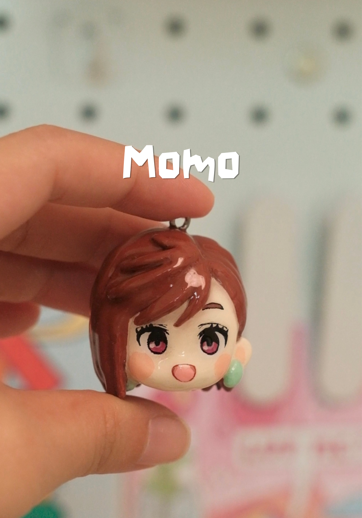 Dandadan Clay Keychain view 4