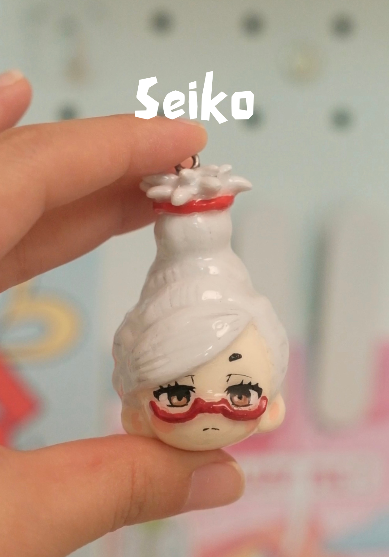 Dandadan Clay Keychain view 5